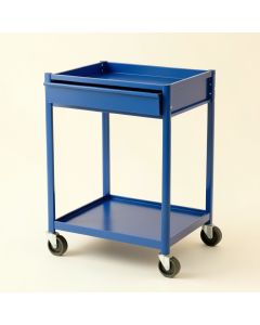 Brook Canyon Empty Rolling Workshop Cart - Blue (synthetic illustration; no displayed measurements)