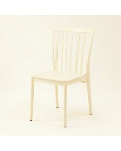 Ridge Dell Dining Chair - Ivory (synthetic illustration; no displayed measurements)
