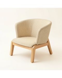 Shore Brook Outdoor Lounge Chair - Beige (synthetic illustration; no displayed measurements)
