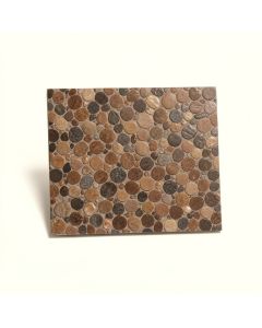 Mother Pearl 12 '' X 12 '' Seashell Mosaic Tile (synthetic illustration; no displayed measurements)
