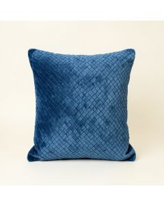 Laurel Bend Filled Accent Pillow - Blue (synthetic illustration; no displayed measurements)