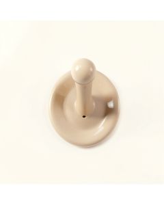 Alder Bluff Wall-Mounted Robe Hook - Beige (synthetic illustration; no displayed measurements)