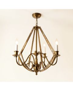 Matilde Candle Style Geometric Chandelier (synthetic illustration; no displayed measurements)