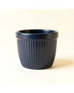 Cedar Brook Empty Planter - Navy (synthetic illustration; no displayed measurements)