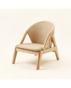 Brook Crest Outdoor Lounge Chair - Beige (synthetic illustration; no displayed measurements)