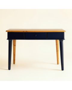Dune Edge Writing Desk - Navy (synthetic illustration; no displayed measurements)