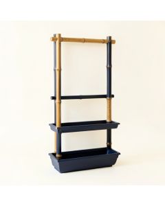 Fern Canyon Empty Vertical Garden Frame - Navy (synthetic illustration; no displayed measurements)