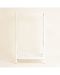 Cliff Brook Empty Garment Rack - White (synthetic illustration; no displayed measurements)