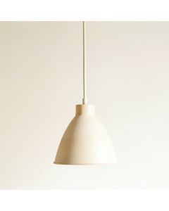 Moss Canyon Pendant Light Suspended From One Plain Cable - Cream (synthetic illustration; no displayed measurements)