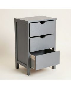 Dune Dale Freestanding Pull-Out Hamper Cabinet - Gray (synthetic illustration; no displayed measurements)