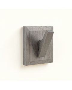 Fern Brook Wall-Mounted Robe Hook - Gray (synthetic illustration; no displayed measurements)