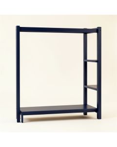 Ash Bridge Empty Garment Rack - Navy (synthetic illustration; no displayed measurements)