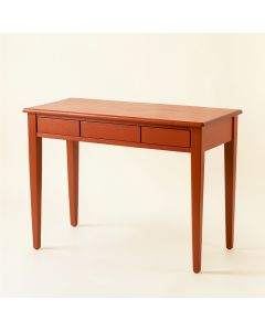 Linden Field Writing Desk - Terracotta (synthetic illustration; no displayed measurements)