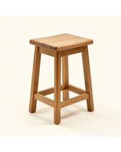 Domingues Solid Wood Bar & Counter Stool (synthetic illustration; no displayed measurements)