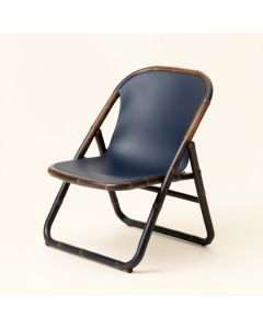 Clay Arc Folding Outdoor Chair (synthetic illustration; no displayed measurements)