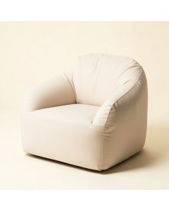 Hafsa 36 '' Wide Cotton Balloon Chair (synthetic illustration; no displayed measurements)