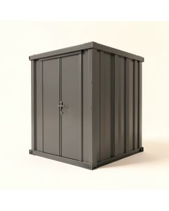 Garden 8Ft . W X 7Ft . D Metal Storage Shed (synthetic illustration; no displayed measurements)