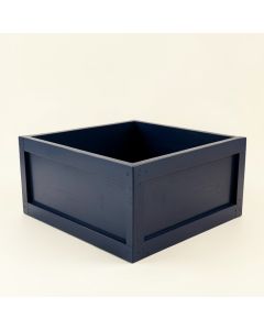 Slate Dale Empty Furniture-Style Pet Crate - Navy (synthetic illustration; no displayed measurements)