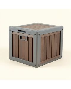 Ailsa 100 Gallon Water Resistant Synthetic Wood Lockable Deck Box (synthetic illustration; no displayed measurements)