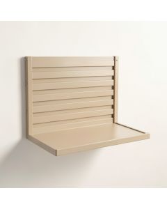 Willow Canyon Wall-Mounted Entryway Organizer Shelf - Beige (synthetic illustration; no displayed measurements)