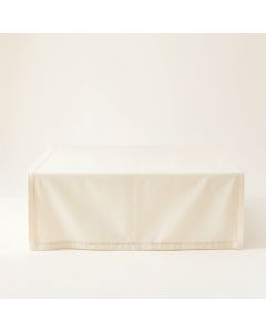 Juniper Crest Flat Bed Sheet - Ivory (synthetic illustration; no displayed measurements)