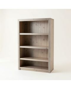 Olive Bend Freestanding Bookcase - Gray (synthetic illustration; no displayed measurements)