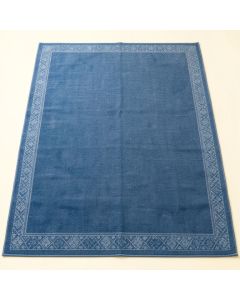 Linden Bluff Rectangular Area Rug - Blue (synthetic illustration; no displayed measurements)
