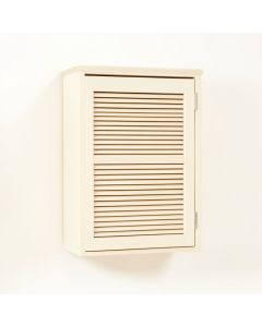 Reed Branch Wall-Mounted Laundry Cabinet - Ivory (synthetic illustration; no displayed measurements)