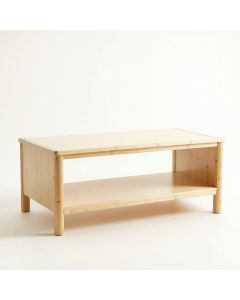 Holly Crest Coffee Table - Cream (synthetic illustration; no displayed measurements)