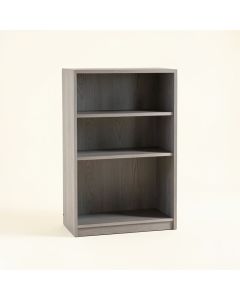 Juniper Dell Freestanding Bookcase - Gray (synthetic illustration; no displayed measurements)