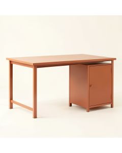 Cliff Arc Empty Workshop Workbench (synthetic illustration; no displayed measurements)