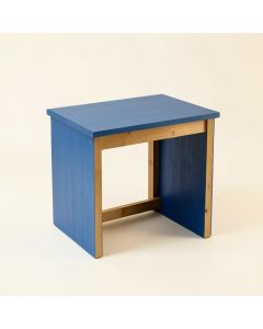 Oak Bluff Small Writing Desk - Blue (synthetic illustration; no displayed measurements)