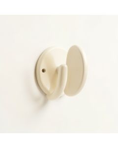 Aspen Canyon Wall-Mounted Robe Hook - Ivory (synthetic illustration; no displayed measurements)