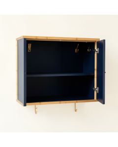 Brook Bridge Empty Mug-Storage Cabinet Insert - Navy (synthetic illustration; no displayed measurements)