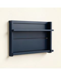 Sage Crest Empty Wall-Mounted Tool Organizer Panel - Navy (synthetic illustration; no displayed measurements)