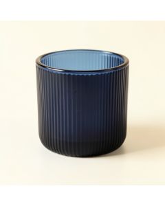 Glen Brook Empty Candle Holder - Navy (synthetic illustration; no displayed measurements)