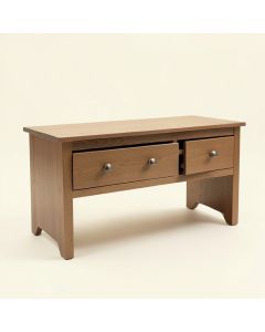 Orion 3 Drawer 42 '' Console Table (synthetic illustration; no displayed measurements)