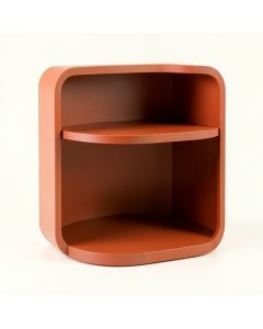 Wren Bend Empty Mug-Storage Cabinet Insert - Terracotta (synthetic illustration; no displayed measurements)