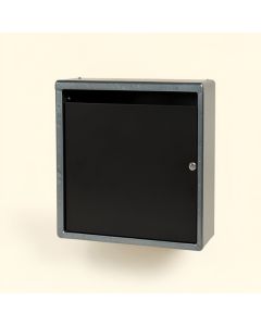 Allux Locking Wall Mounted Mailbox (synthetic illustration; no displayed measurements)