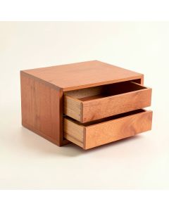Lake Bluff Small-Parts Storage Drawer Cabinet - Terracotta (synthetic illustration; no displayed measurements)