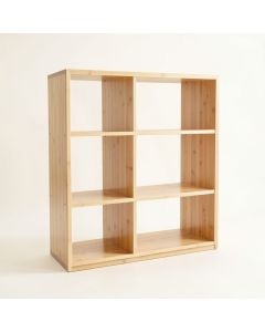 Summit Brook Freestanding Bookcase - Beige (synthetic illustration; no displayed measurements)