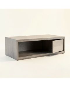 Oak Bridge Shoe Storage Bench - Gray (synthetic illustration; no displayed measurements)