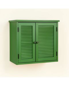 Maple Arc Wall-Mounted Entry Cabinet (synthetic illustration; no displayed measurements)