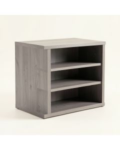 Maple Falls Desktop Shelving Unit - Gray (synthetic illustration; no displayed measurements)