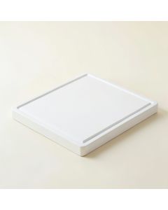 Rowan Crossing Cutting Board - White (synthetic illustration; no displayed measurements)