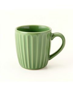 Maple Bluff Ceramic Mug - Green (synthetic illustration; no displayed measurements)