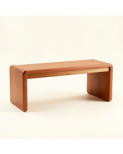 Cliff Arc Indoor Bench (synthetic illustration; no displayed measurements)
