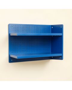 Glen Edge Empty Wall-Mounted Tool Organizer Panel - Blue (synthetic illustration; no displayed measurements)