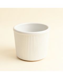 Wren Arc Empty Planter - White (synthetic illustration; no displayed measurements)
