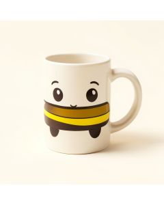 Cute Cartoon Bumble Bee Coffee Mug (synthetic illustration; no displayed measurements)